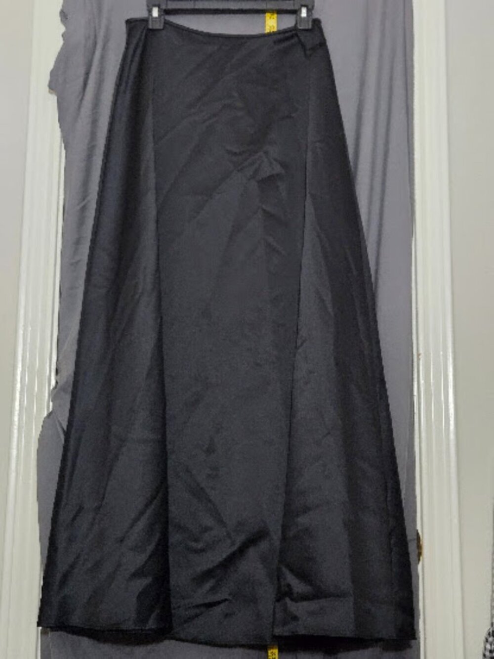 Scott McClintock Black Formal Maxi Skirt Size 10 Made USA
